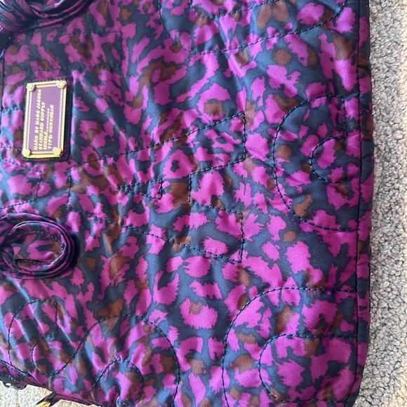 Marc by Marc Jacob’s Purple Navy Printed Laptop Bag - Picture 6 of 9